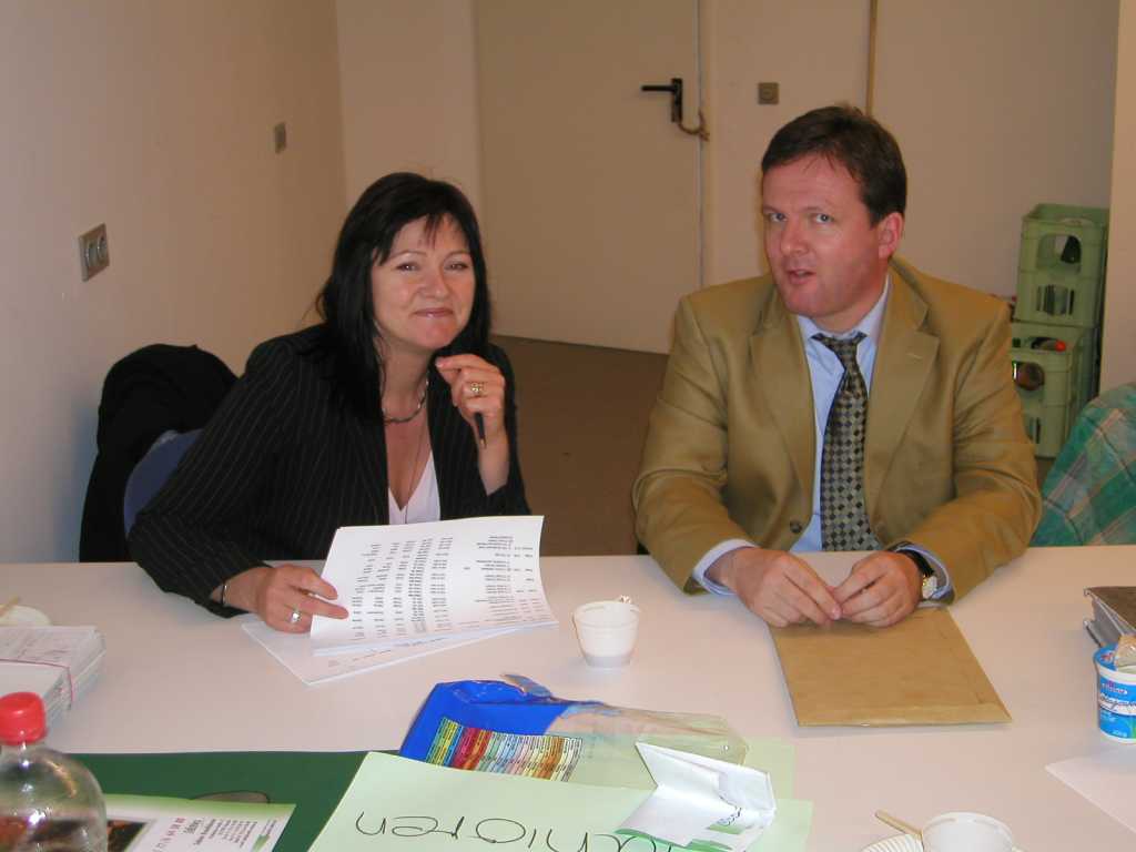 Sean Gavan und Elaine Walker