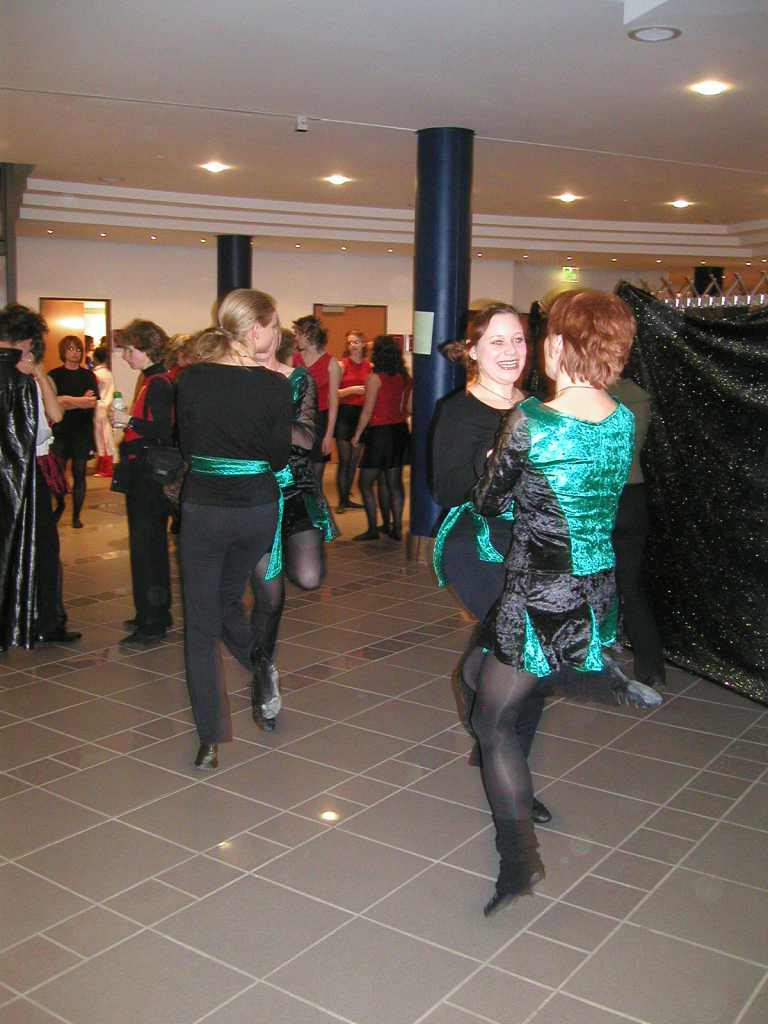 Tanzspa&szlig; auch im Foyer
