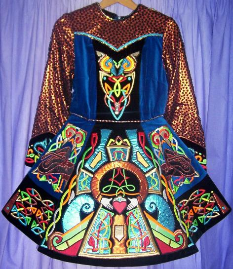 Kleid 97, Voderderseite
