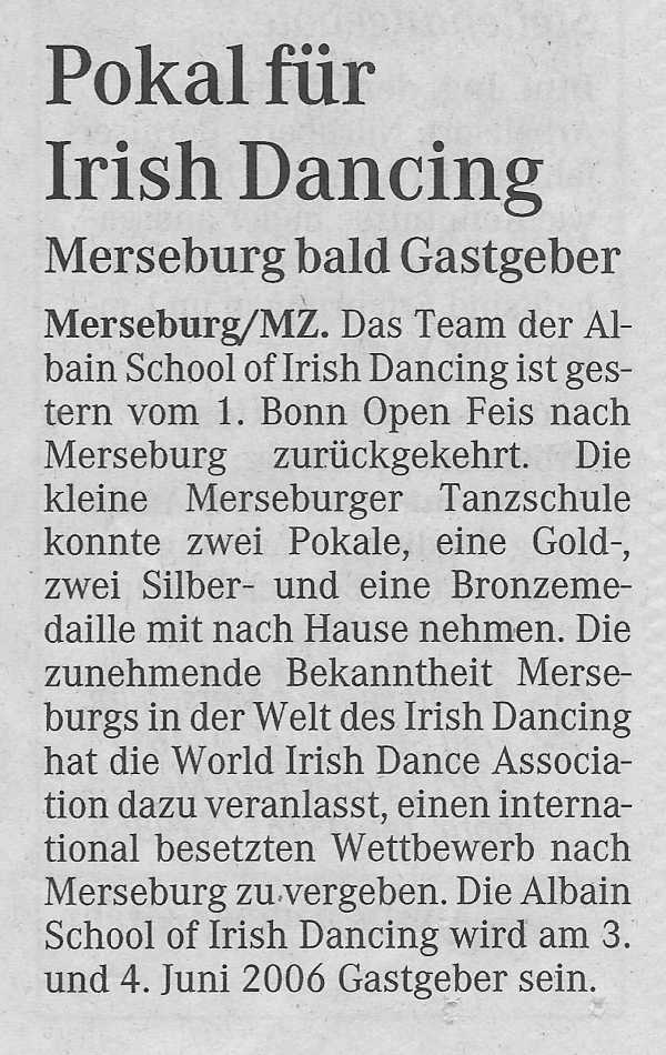 1. Bonn Open Feis