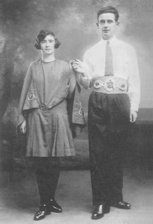 Tomás Ó Faircheallaigh und Eileen McCormick, 1930