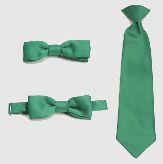 Schleifen zum Anstecken und Umbinden, sowie Schlips, 2003