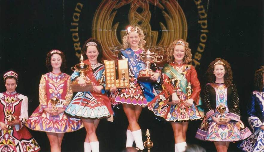 Siegerehrung Senior Ladies, Australian Championships, Perth, Australien, 2003