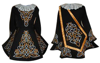 Schulkost&uuml;m der Proto-Casano School of Irish Dance, 2003