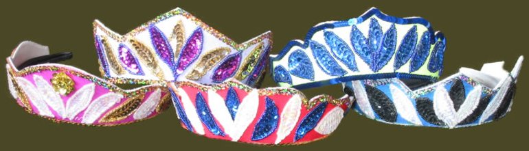 Kronen mit Pailletten, 2003